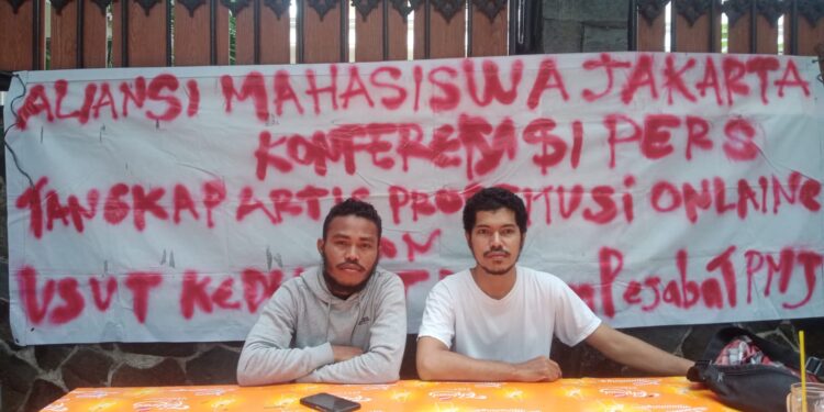 Aliansi Mahasiswa Muslim Jakarta (AMMJ) Kritisi Perlakuan Polri terhadap Artis CA