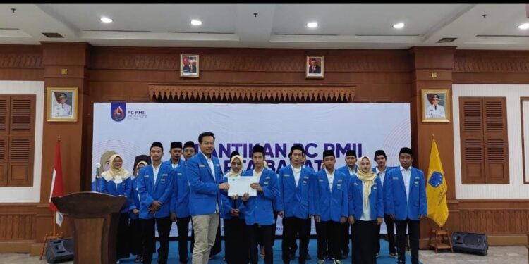Dilantik Sebagai Ketum PC PMII, Akhmad Fachrudin Optimis Capai Target Organisasi