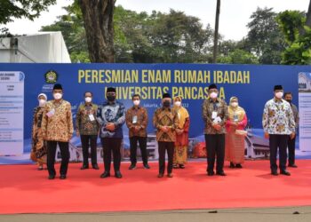 Resmikan Enam Rumah Ibadah di Universitas Pancasila, Wapres: Toleransi Bukanlah Gagasan Baru