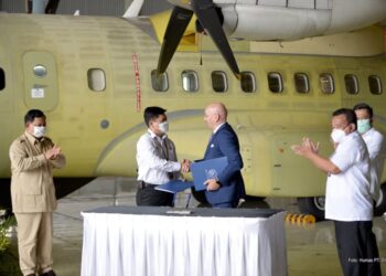 Menhan Dukung PT DI Perluas Pemasaran Produk ke Pasar Internasional