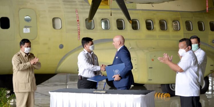 Menhan Dukung PT DI Perluas Pemasaran Produk ke Pasar Internasional