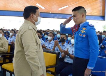 Menhan Berharap SMATN Bisa Setara dengan Sekolah Terbaik Dunia