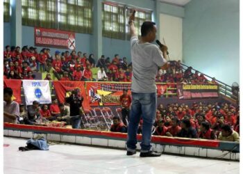 Komite Politik Partai Buruh DKI Melakukan Konsolidasi di Sekretariat KPBI