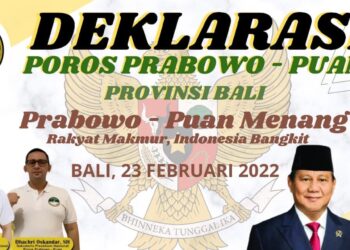 Poros Prabowo-Puan akan Deklarasi di Bali, Ini Tanggalnya