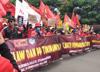Menyoal Permenaker Nomor 2 Tahun 2022, KASBI Pertimbangkan Opsi Mogok Kerja