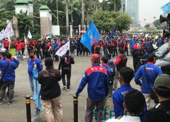 Aksi Unjuk Rasa Buruh di DPR RI Hari Ini, Menyoal JHT