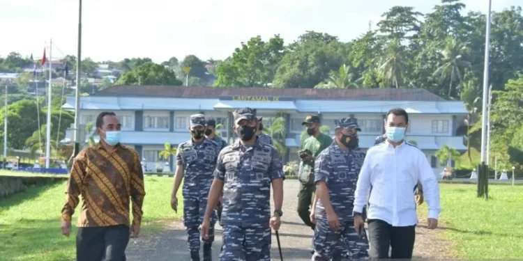 Unpatti Ambon-Lantamal IX Tindaklanjuti Kerja Sama Kemaritiman