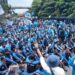 Aksi Buruh SPN Jabar, DKI, dan Banten di Depan Gedung Kemnaker, Menyoal Permenaker