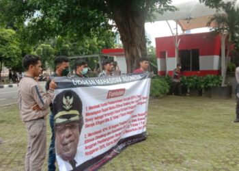 Aksi GMI, Mendesak KPK Menindaklanjuti Dugaan Kasus Bupati Mimika Eltinus