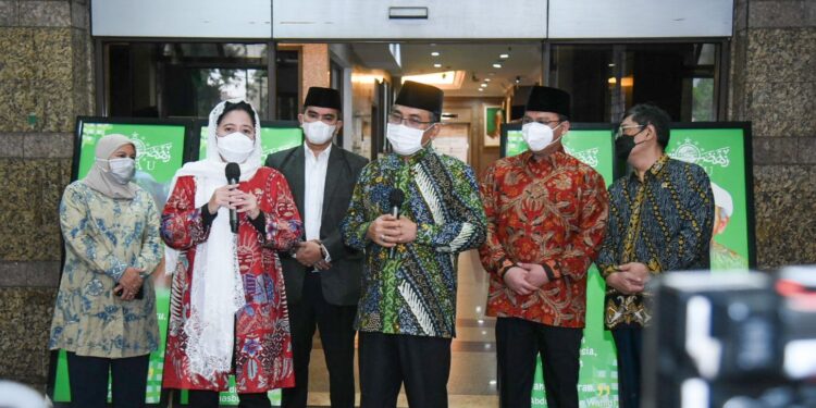 Silaturahmi ke PBNU, Puan: Kami Sepakat Jaga Harmoni Antara Umat Beragama