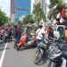 Unjuk Rasa Ratusan Driver Online di Surabaya, Ini Tuntutannya