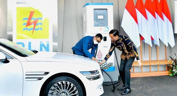 Presiden Resmikan Peluncuran SPKLU Ultra Fast Charging Pertama di Indonesia