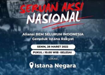 Aliansi BEM SI Berencana Aksi di Depan Istana Negara, Besok