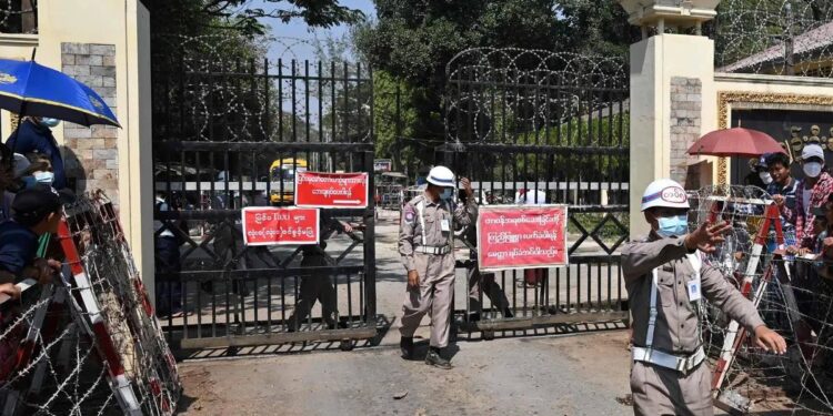 Sejak Kudeta hingga Kini Tahanan Politik Myanmar Capai 10.000 Orang