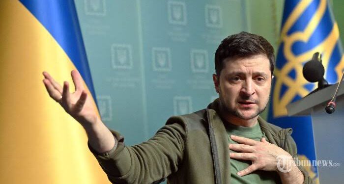 Zelensky Marah atas Putin terkait Upaya Evakuasi Warganya dari Peperangan