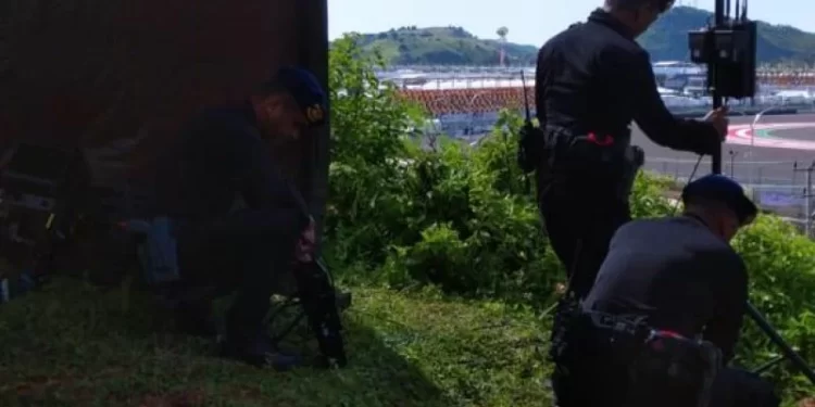 Polda NTB Turunkan 18 Drone Terbang Liar di Kawasan Sirkuit Mandalika