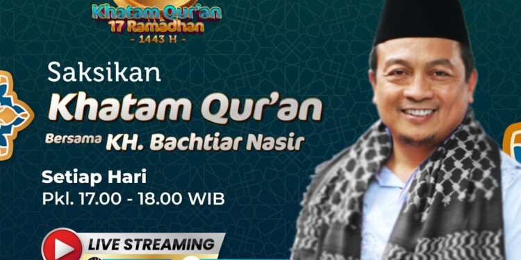 Ustaz Bachtiar Nasir (UBN) Luncurkan Program Khatam Quran
