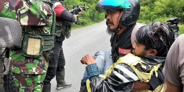 KKB Tembak Dua Tukang Ojek di Tingginambut, Seorang Tewas