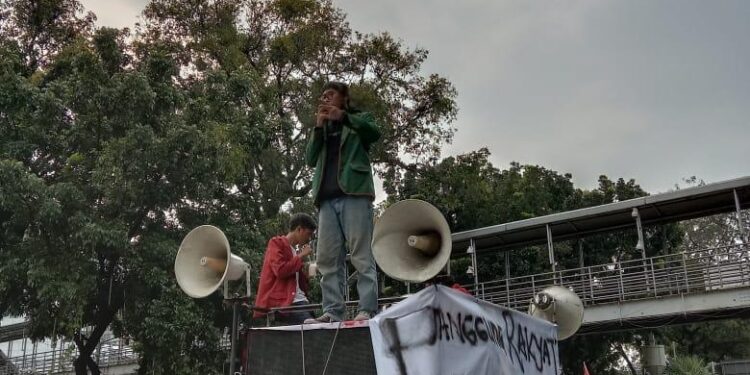 Aksi Universitas Nahdlatul Ulama (Unusia) 11 April