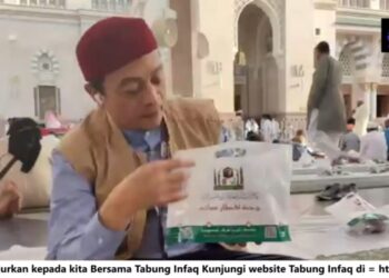 Munajat dari Tanah Suci, UBN Pesan Ini dari Madinah