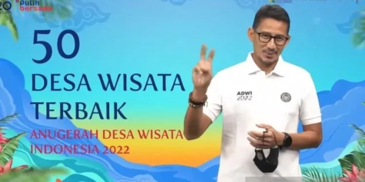 Sandiaga Bakal Berkunjung ke 50 Desa Wisata yang Lolos Ajang ADWI 2022