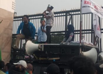 HMI-MPO Cabang Jakarta Protes Atributnya Diikutsertakan dalam Aksi KRL-KKN