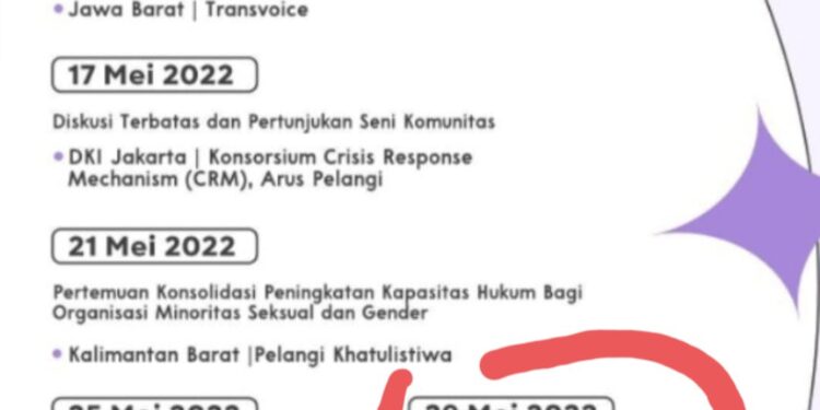 BMI Ajak Kepolisian Batalkan Panggung Seni IDAHOBIT, karena Berbau LGBT