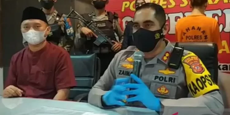 Polres Sukabumi Kota Ciduk Pasutri Penista Agama