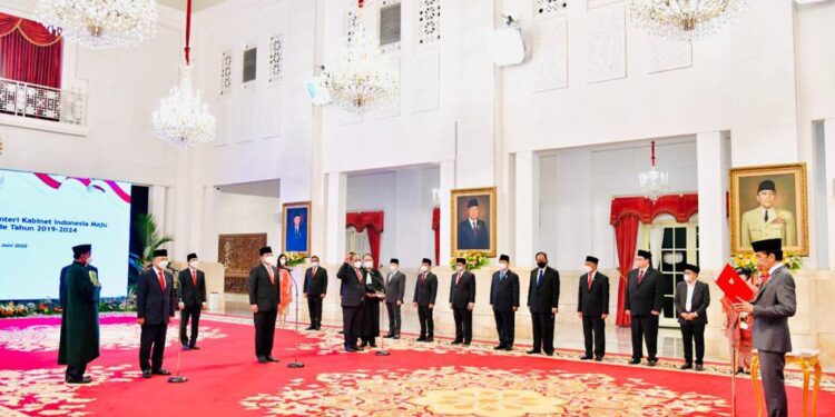 Menteri dan Wakil Menteri Baru Jokowi