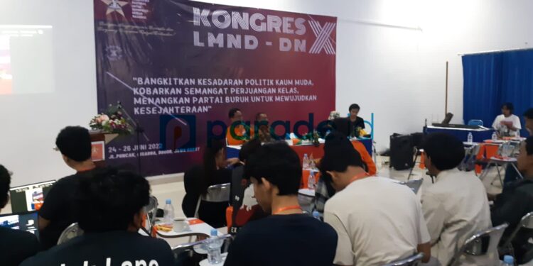 Kongres ke-10 LMND-DN, Ketum Singgung Partai Buruh