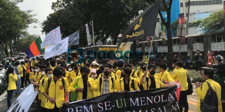Aksi Mahasiswa Tolak RKUHP Hari Ini