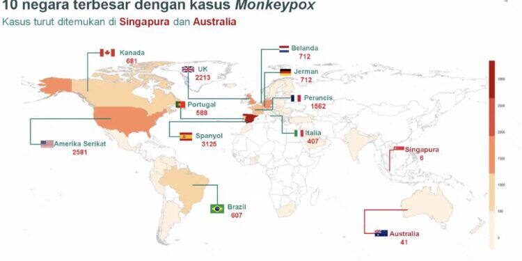 Kasus Monkeypox Belum Ditemui di Indonesia, Kata Jubir Covid-19 Kemkes