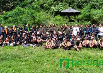 Komunitas Green Tanam 500 Bibit Pohon di Cianjur