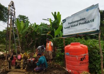 Baitul Wakaf Komitmen Bangun Sumur Wakaf Produktif