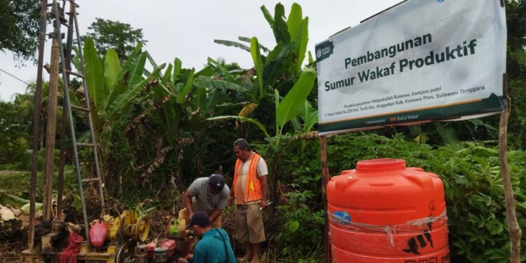 Baitul Wakaf Komitmen Bangun Sumur Wakaf Produktif