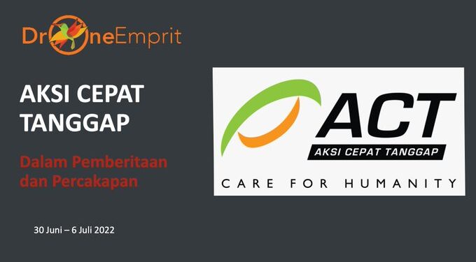 Drone Emprit: Kasus ACT dalam Pemberitaan dan Percakapan