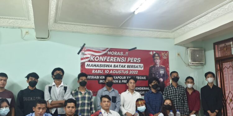 Mahasiswa Batak Bersatu Apresiasi Kinerja Kapolri dalam Menangani Kasus Brigadir J