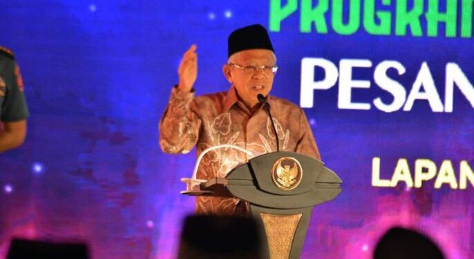Wapres Resmikan One Pesantren One Product Kalimantan Expo 2022