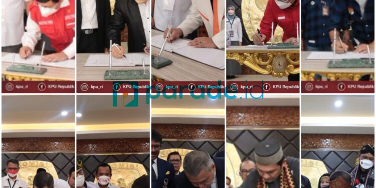 Partai yang Telah Mendaftar Sebagai Peserta Pemilu di KPU