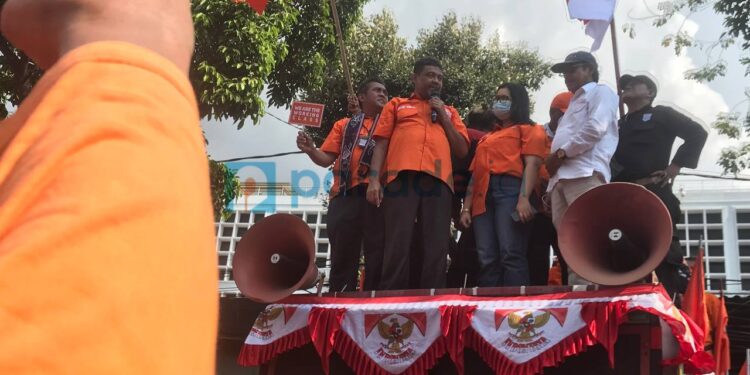 Di KPU, Said Iqbal Ajak Anggota Menangkan Partai Buruh