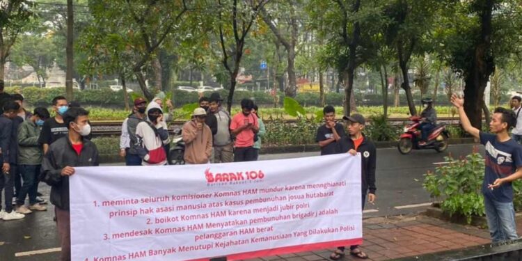 Terkait Kasus Sambo, Barak 106 Sebut Komnas HAM Tidak Independent