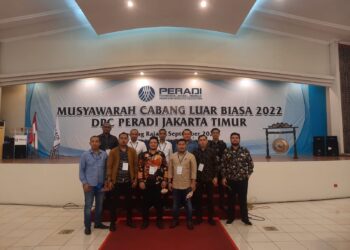 Johanes L Tobing Terpilih Sebagai Ketua DPC Peradi Jaktim