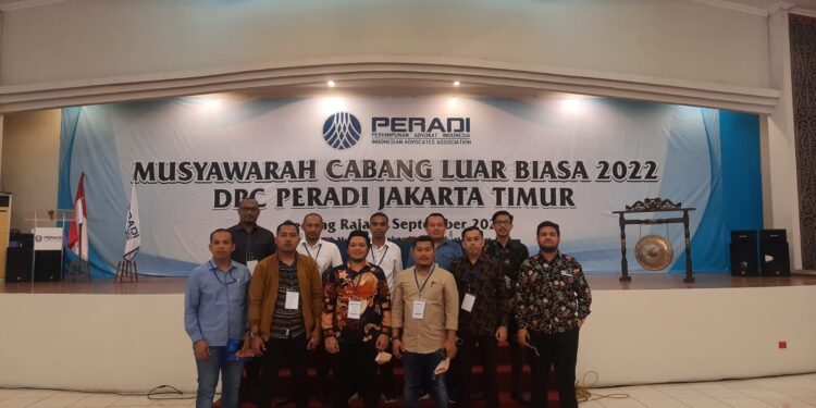 Johanes L Tobing Terpilih Sebagai Ketua DPC Peradi Jaktim
