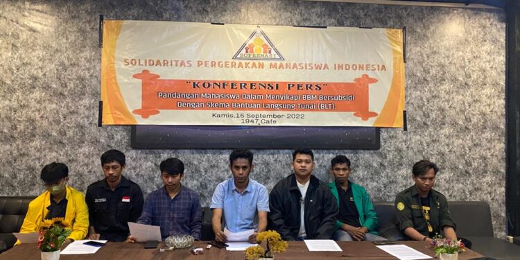 Konfres SOPREMASI: Peran Mahasiswa dalam Menyikapi BBM Bersubsidi dengan Skema BLT