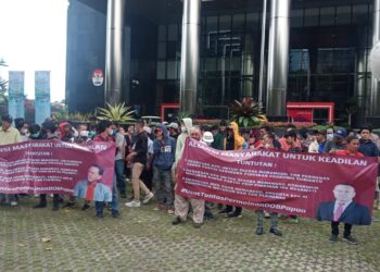 Aksi Unjuk Rasa Aliansi Masyarakat Nusantara untuk Keadilan di KPK, terkait Ini