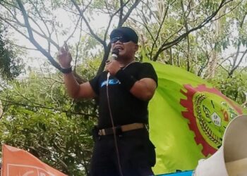 Aksi Aliansi Buruh Bekasi Melawan Hari Ini