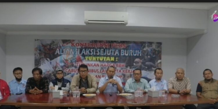 Aliansi Aksi Sejuta Buruh akan Unjuk Rasa Tanggal 10 Oktober di Istana Presiden