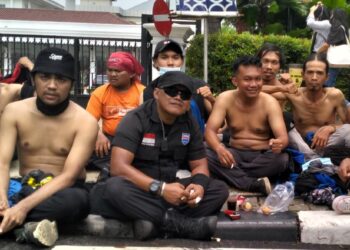 Aksi Buruh KSPI di Balai Kota Jakarta, Penanggung Jawab Sampaikan Ini