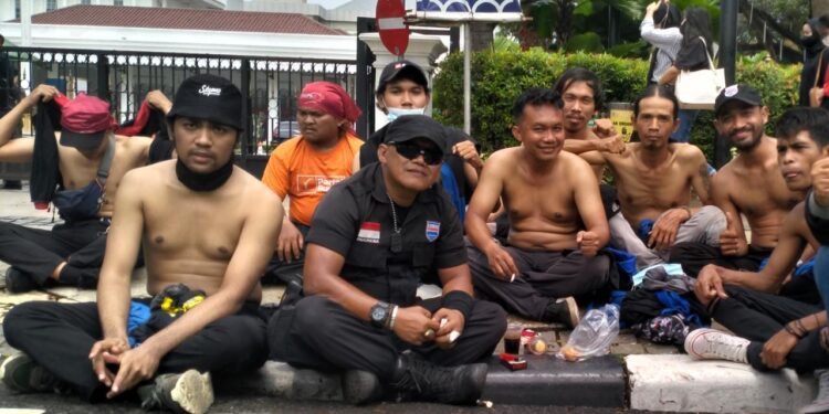 Aksi Buruh KSPI di Balai Kota Jakarta, Penanggung Jawab Sampaikan Ini
