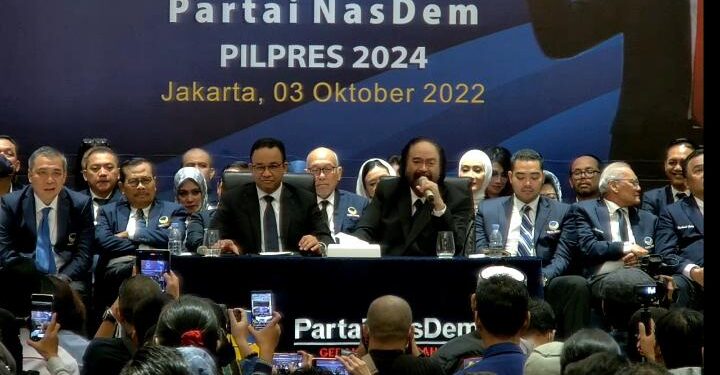 Bacapres NasDem: Anies Rasyid Baswedan